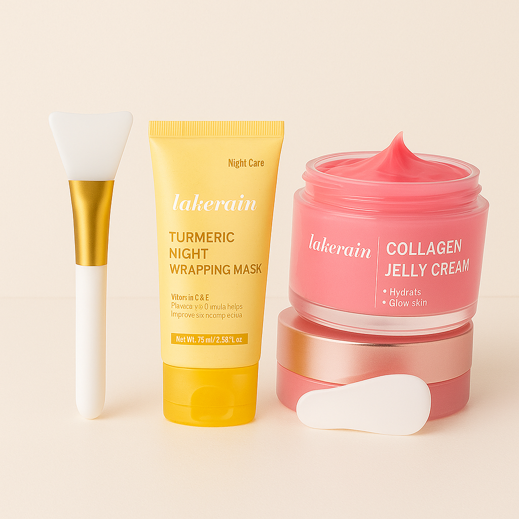 Turmeric + collagen bundle + free brush