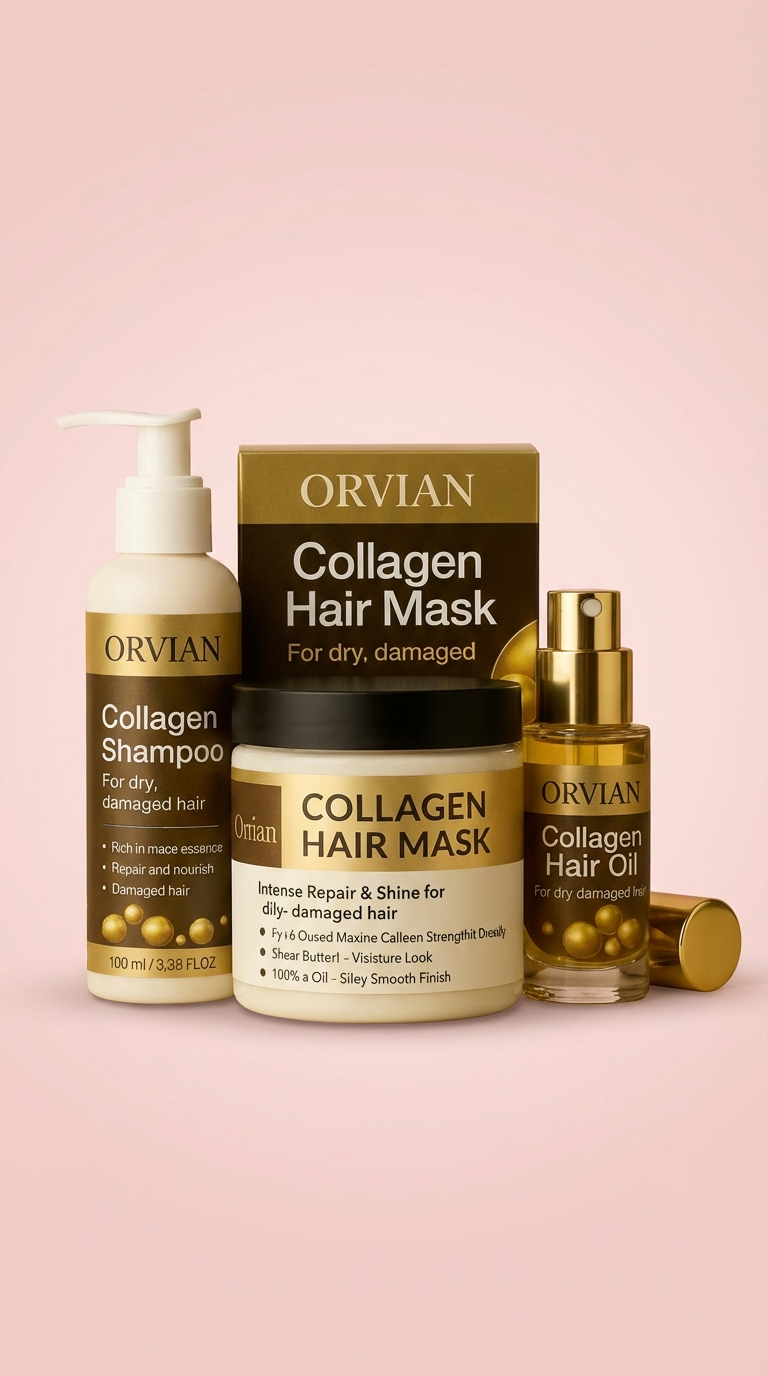 Collagen Keratin Hair Mask Set