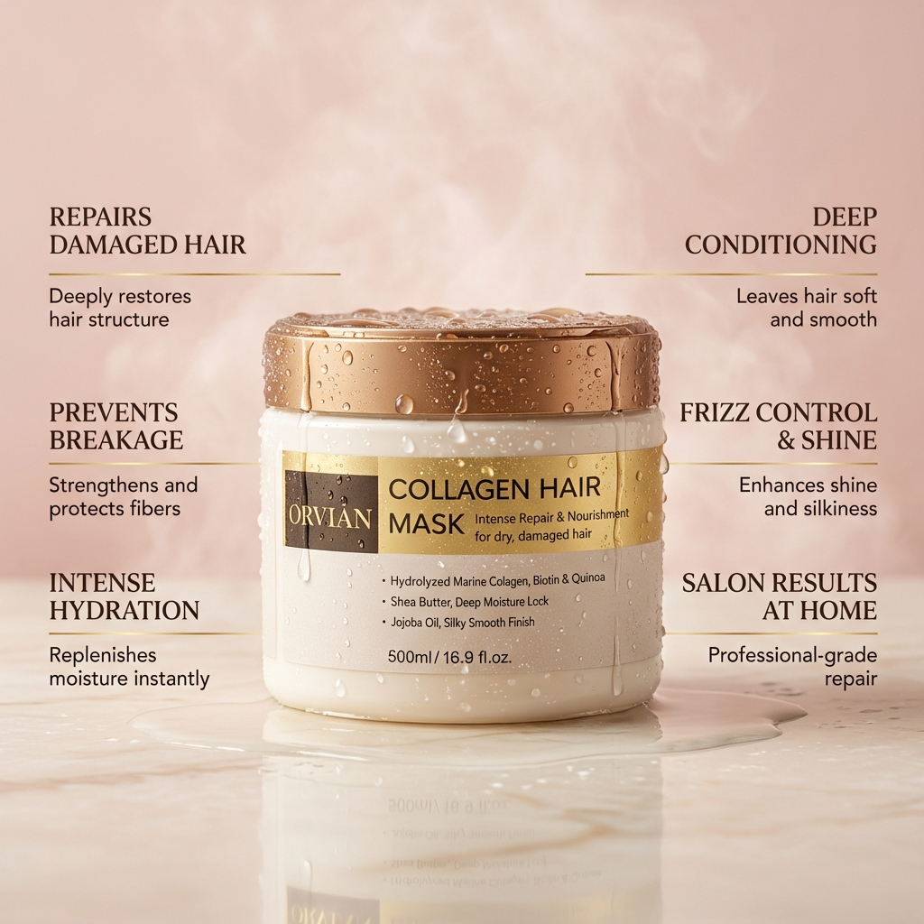 Natural Collagen Boost Hair Mask