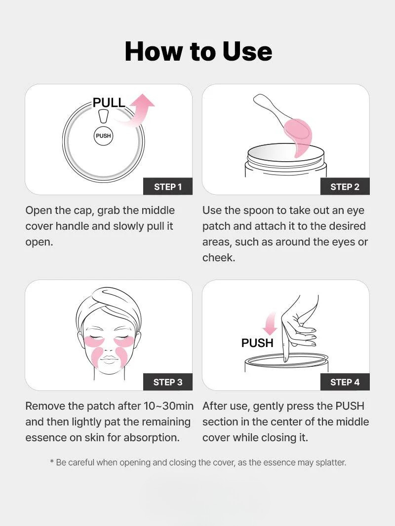 Peptide Collagen Hydrogel Eye Patch