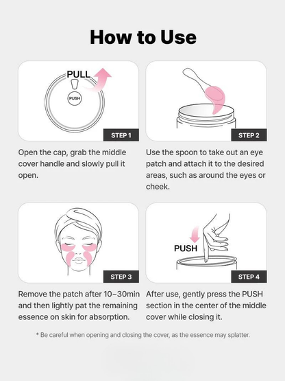 Peptide Collagen Hydrogel Eye Patch