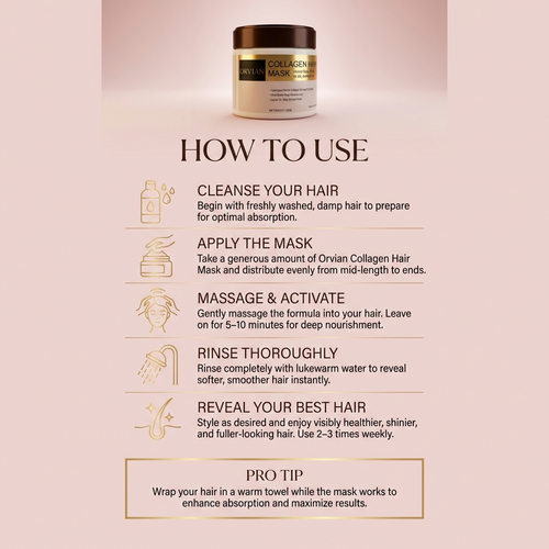 Natural Collagen Boost Hair Mask