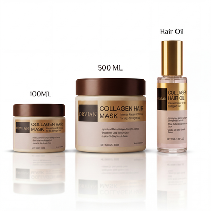 3-Step Collagen Hair Revival Kit