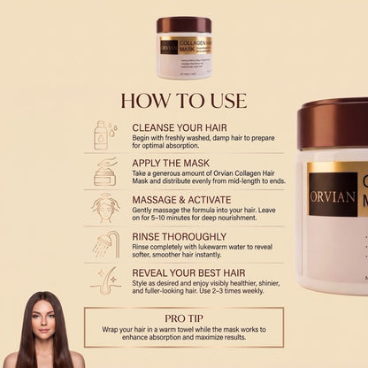 Natural Collagen Boost Hair Mask