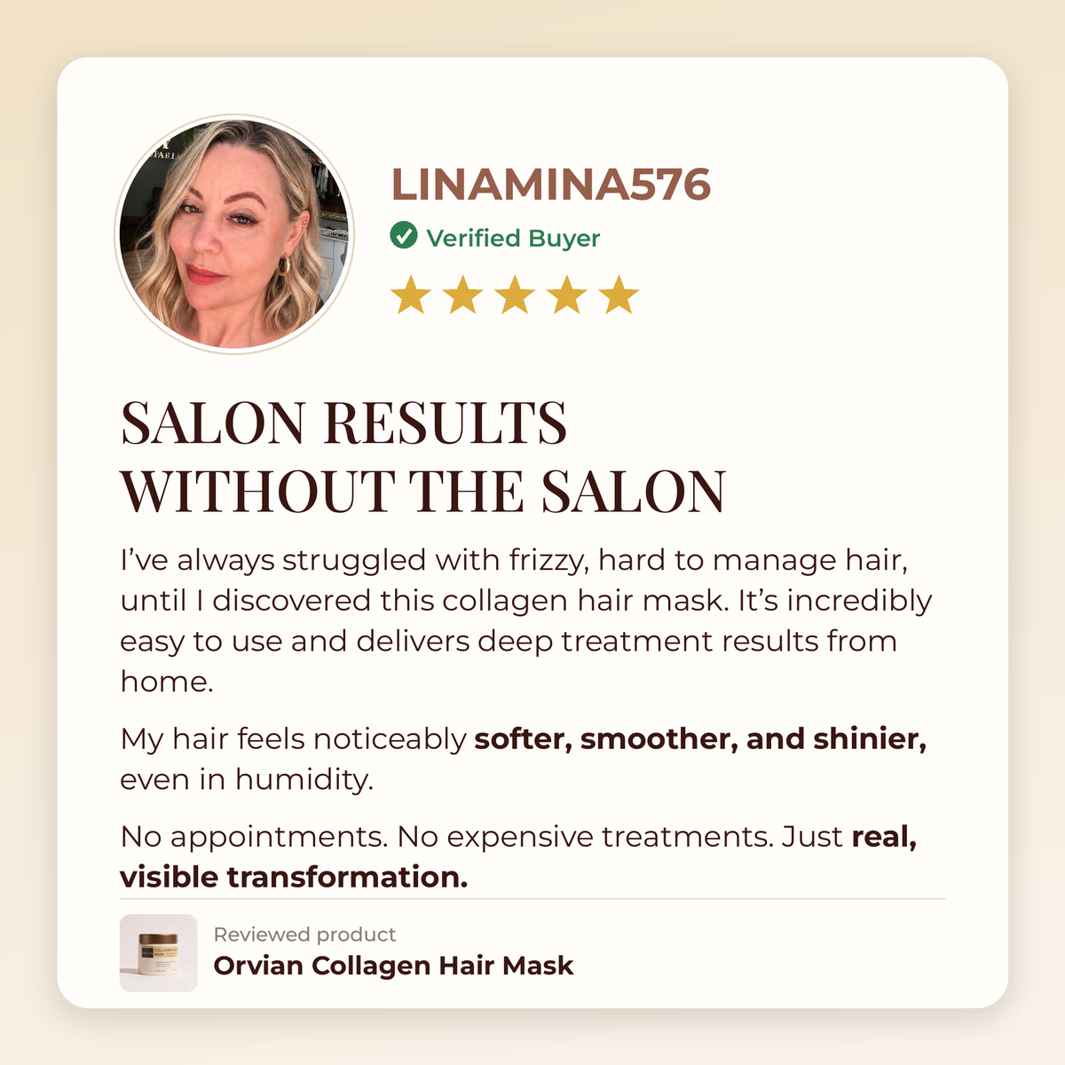 Natural Collagen Boost Hair Mask
